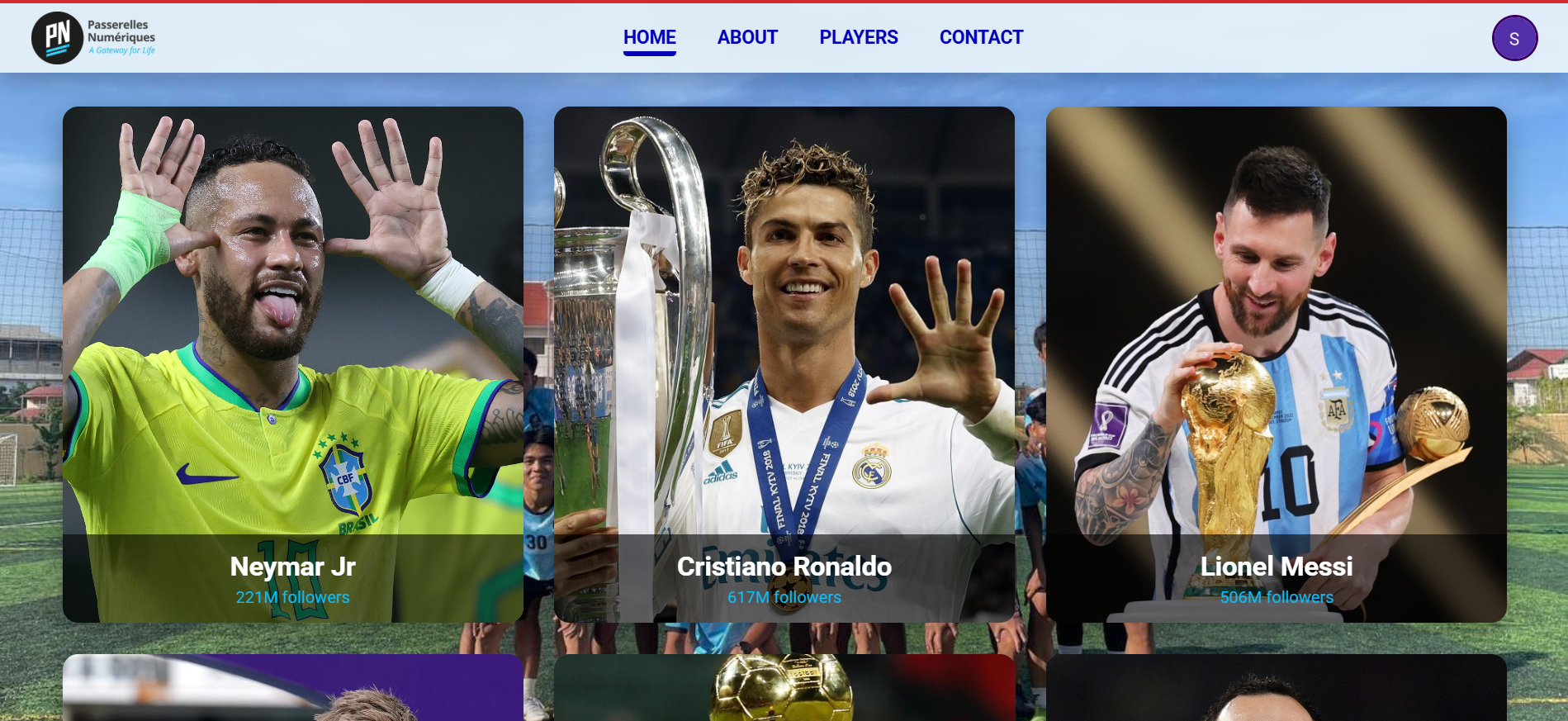 Screenshot of Project 3